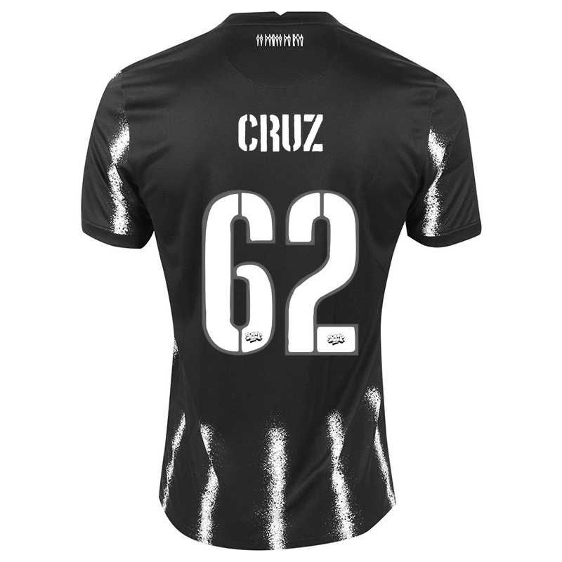 Mujer Camiseta Isa Cruz #62 Negro 2ª Equipación 2021/22 La Camisa