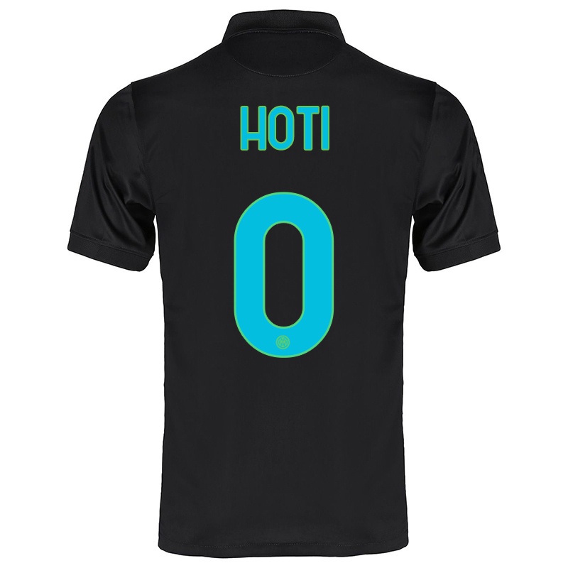 Mujer Camiseta Andi Hoti #0 Negro 3ª Equipación 2021/22 La Camisa