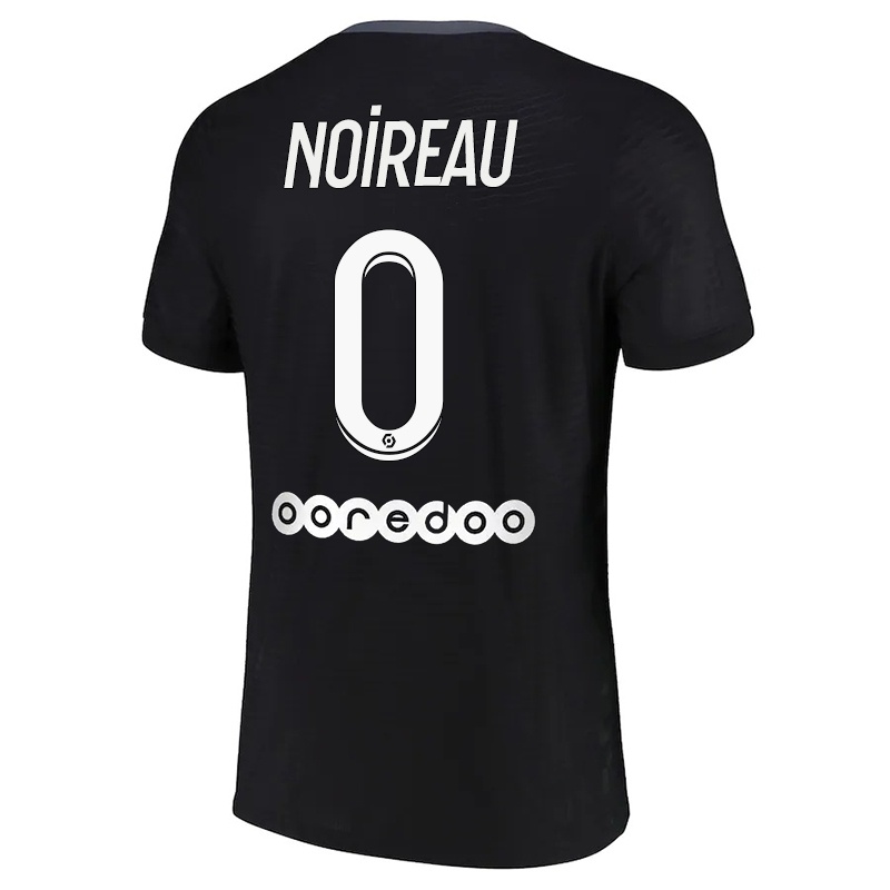 Mujer Camiseta Samuel Noireau #0 Negro 3ª Equipación 2021/22 La Camisa
