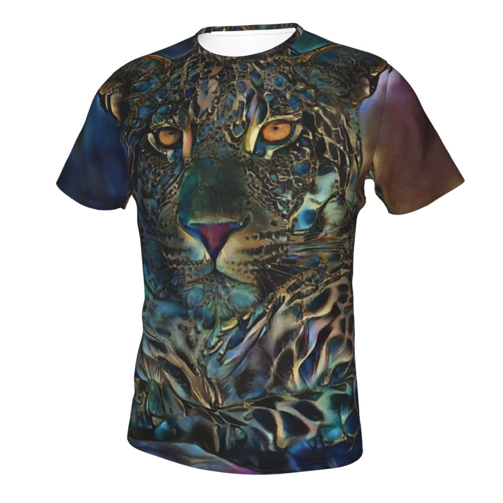 Camiseta Clásica Laria Leopard Elementos De Técnica Mixta