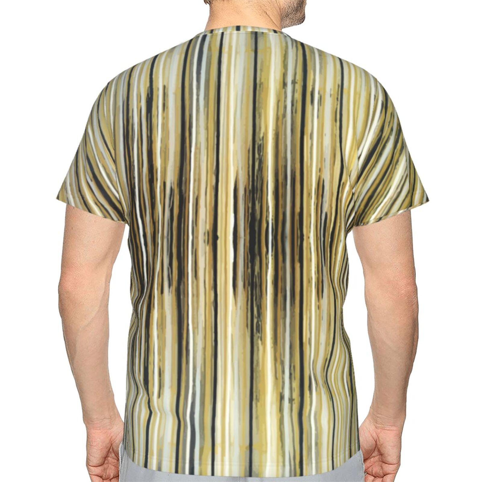Camiseta Clásica A Crush On Stripes Elementos De Pintura