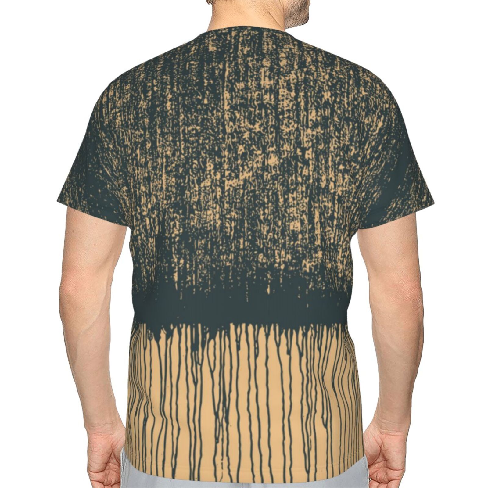 Camiseta Clásica Elementos De Pintura N. ° 3 De Oro Negro