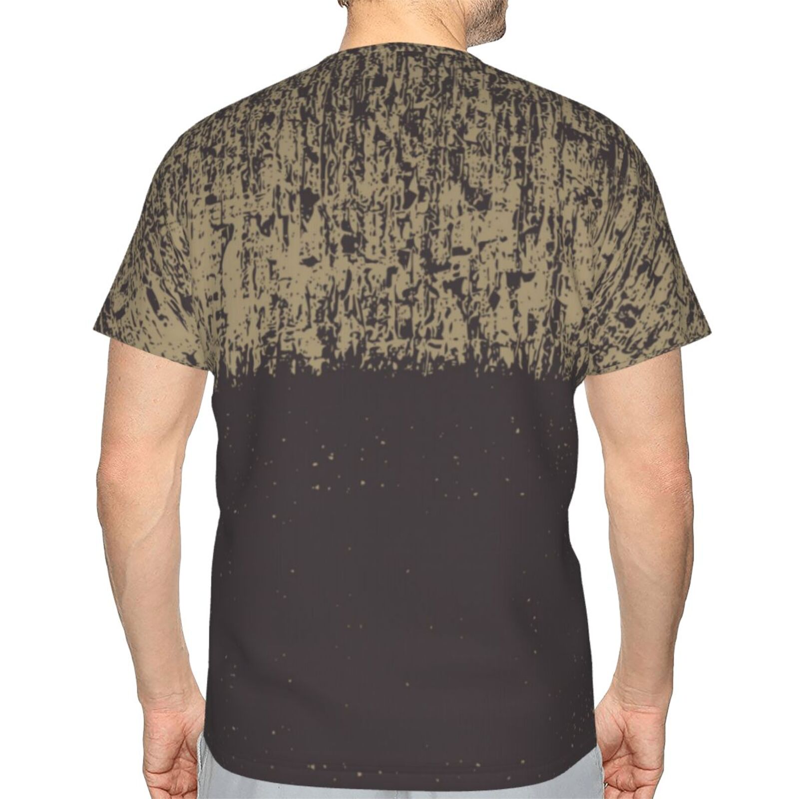 Camiseta Clásica Elementos De Pintura N. ° 5 De Oro Negro