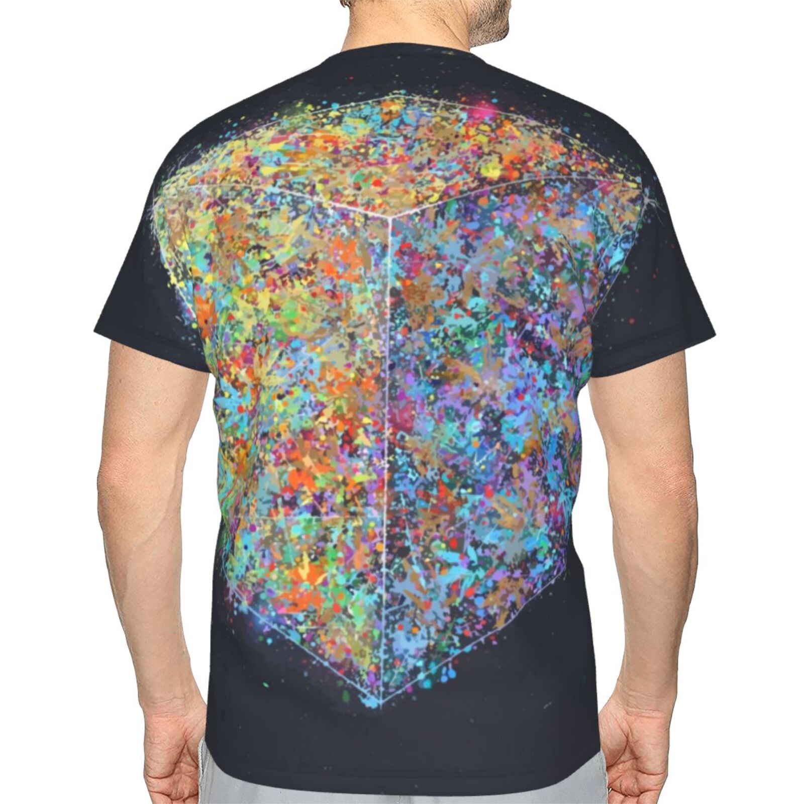 Camiseta Clásica Matrix Elementos De Pintura