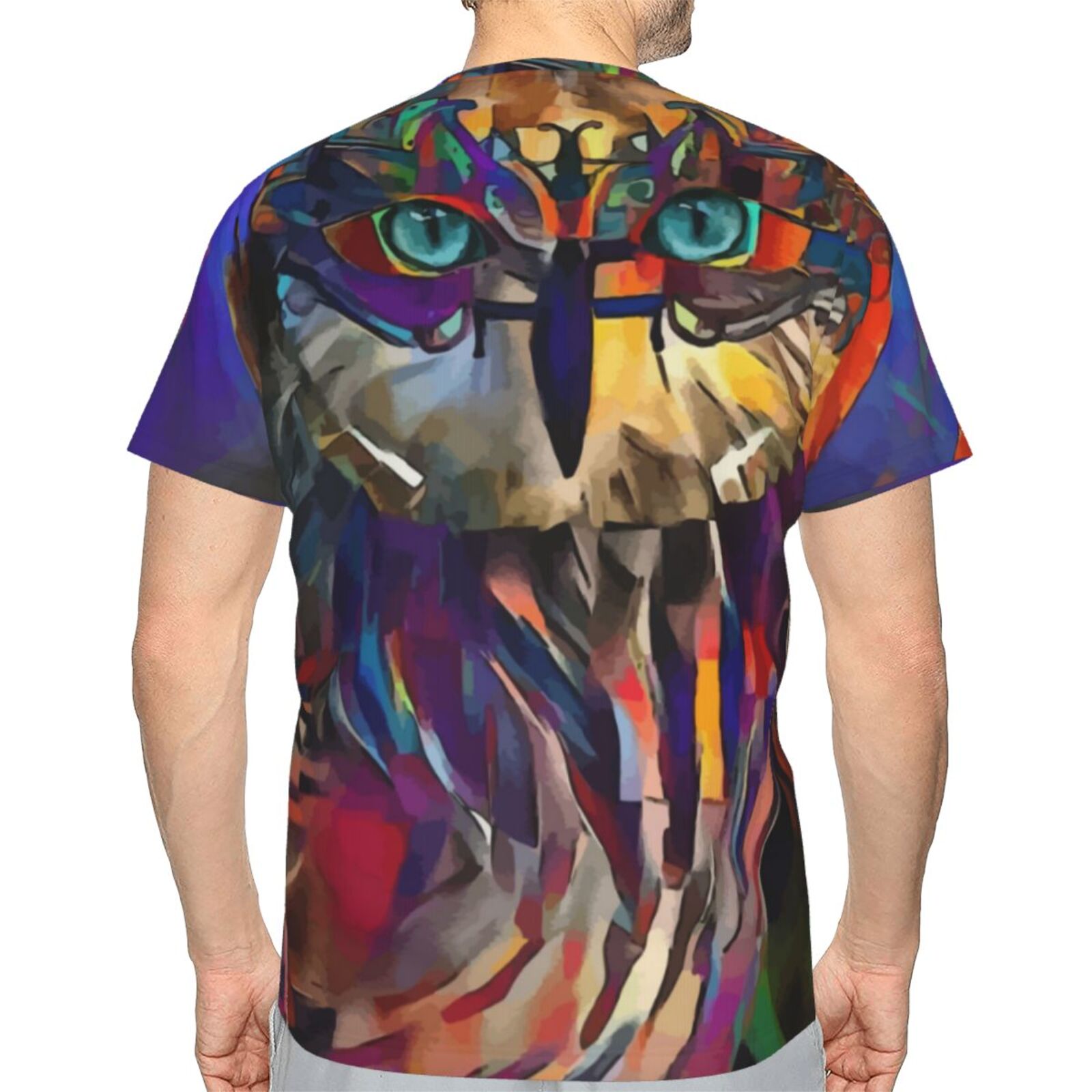 Camiseta Clásica Chaman Owl Elementos De Técnica Mixta