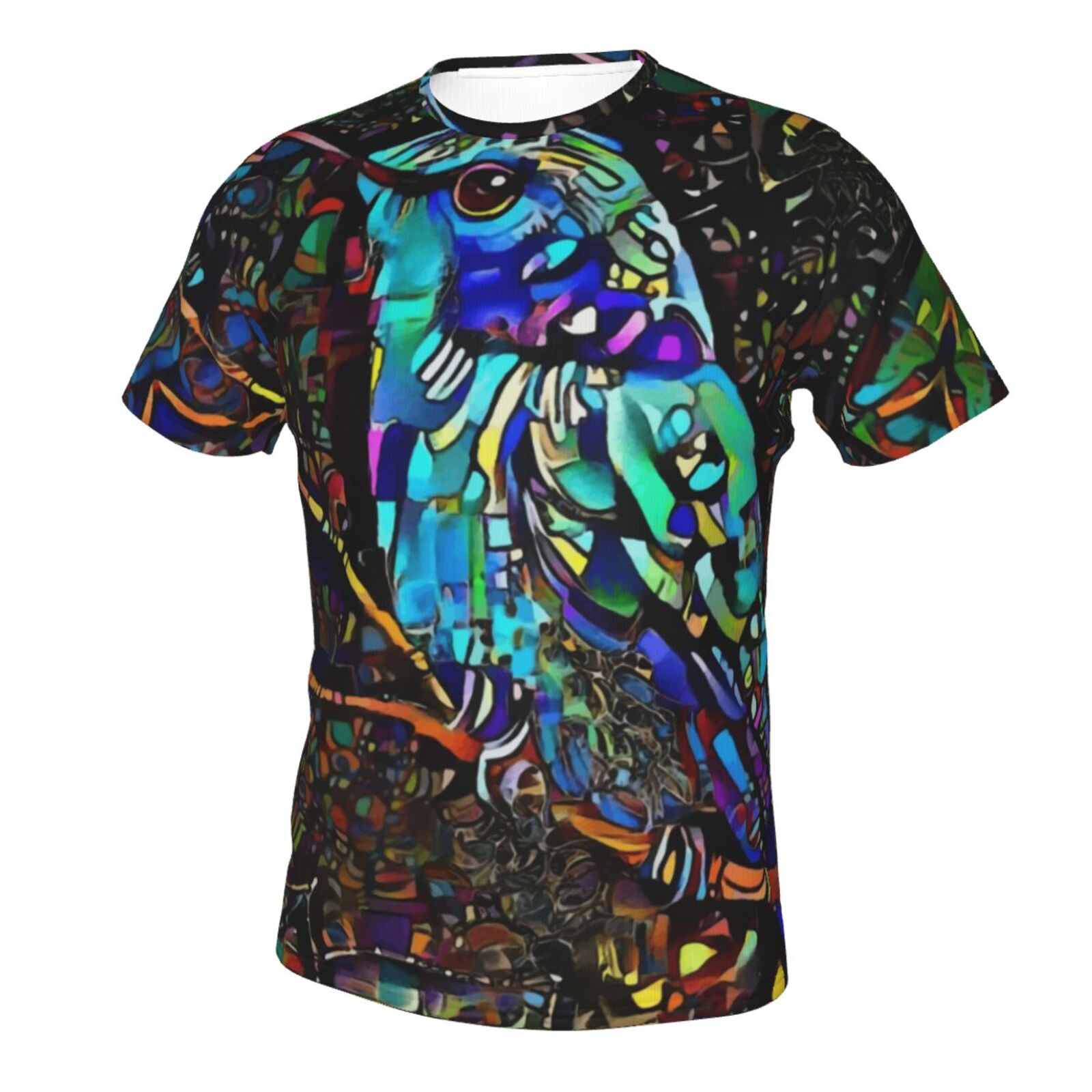 Camiseta Clásica Petit-coli Bird Elementos De Técnica Mixta